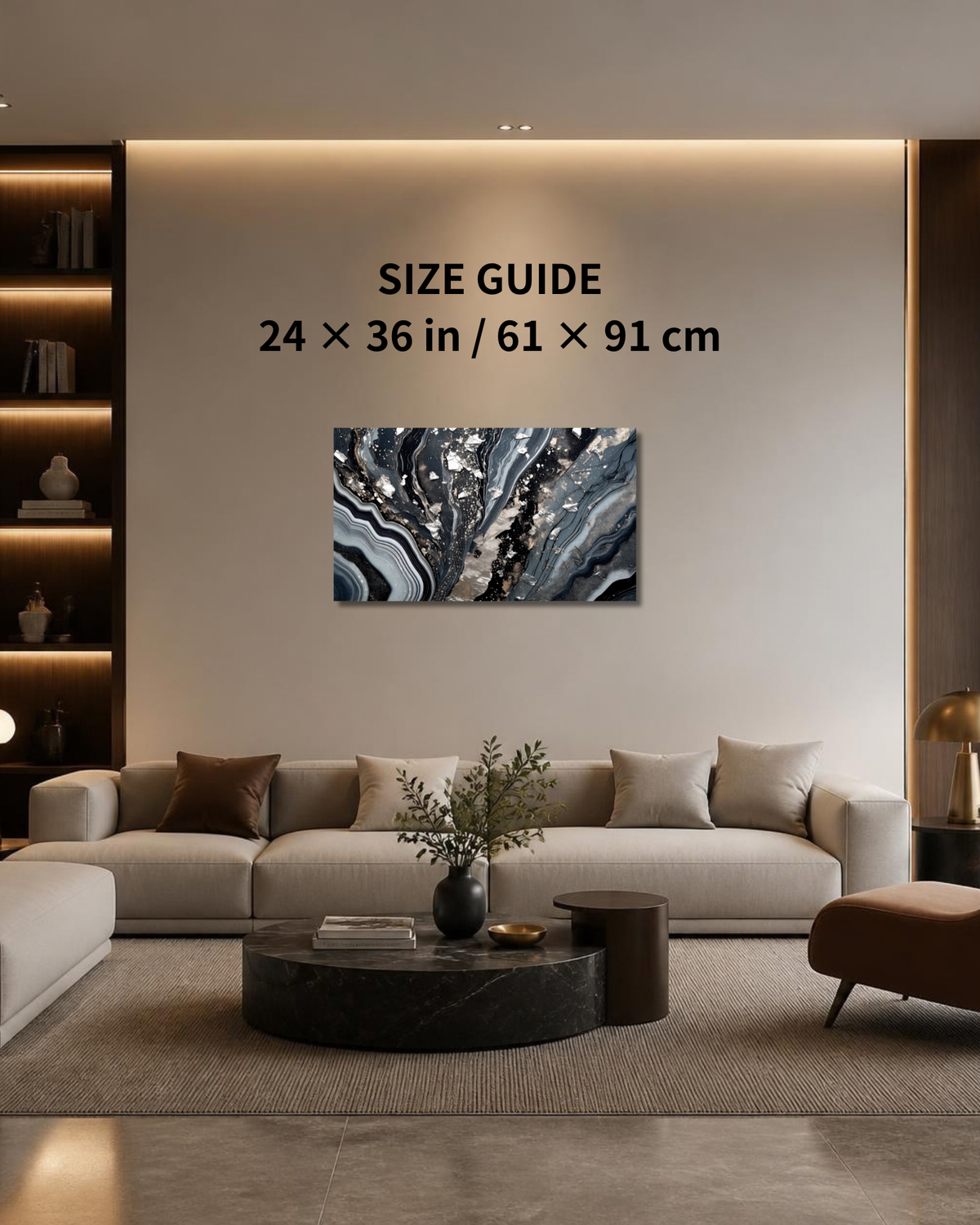 Monochrome Quartz Luxury
